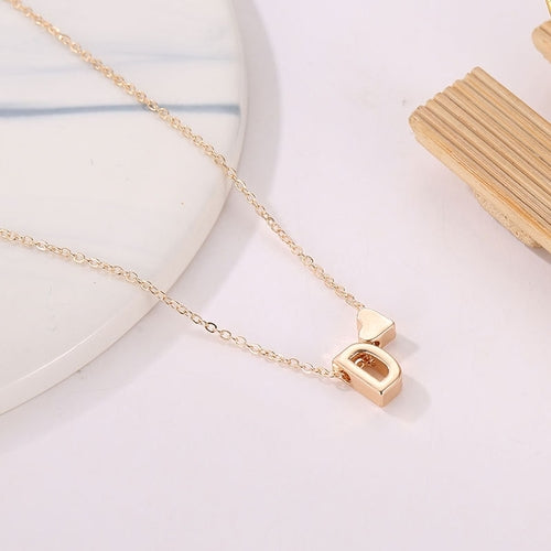 Tiny Heart Dainty Initial